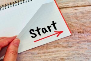 堺市で人気の個別指導学習塾ハッピースマイル｜勉強習慣を身につけたい小学生・中学生・高校生を横につきっきりでサポートする安心の学習スタートイメージ